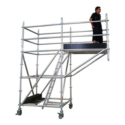 Dobra cena. 500,8 mm średnica podnośnik aluminium rusztowanie wieża ruchome pierścienie zamek rodzaj rusztowanie w Internecie